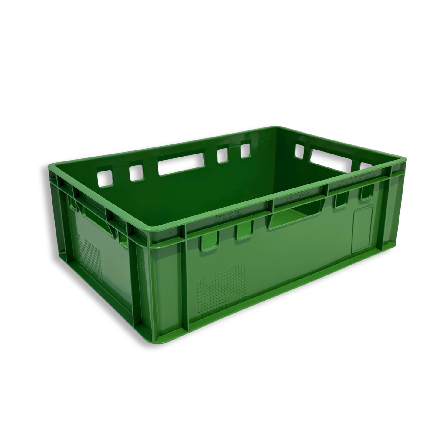 cassetta scatola per alimenti e2 verde logisto